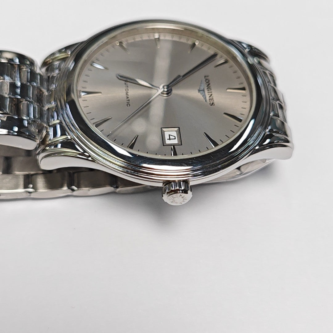 Flagship 38.50mm Silver-Gray Automatic Watch