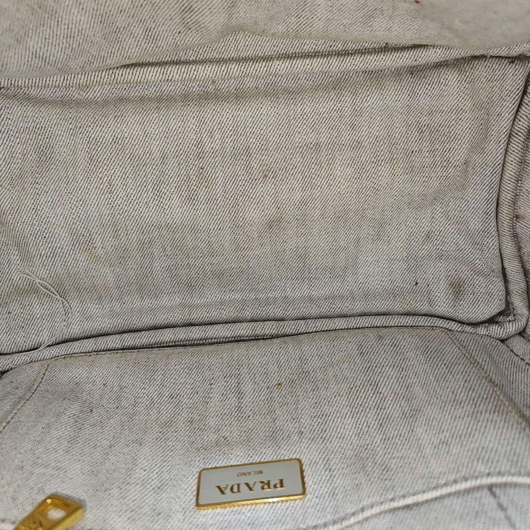 Denim Canvas White
