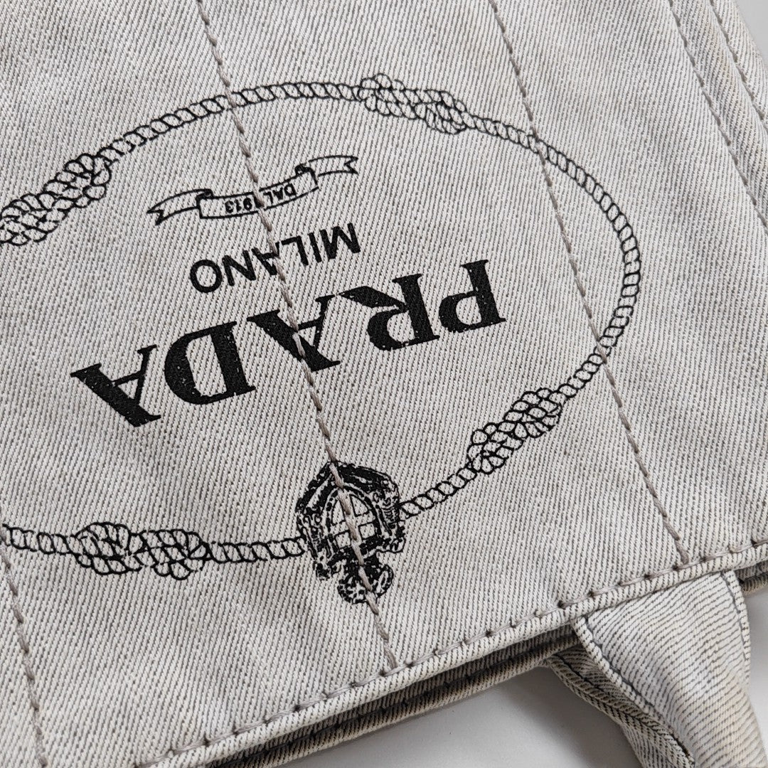 Denim Canvas White