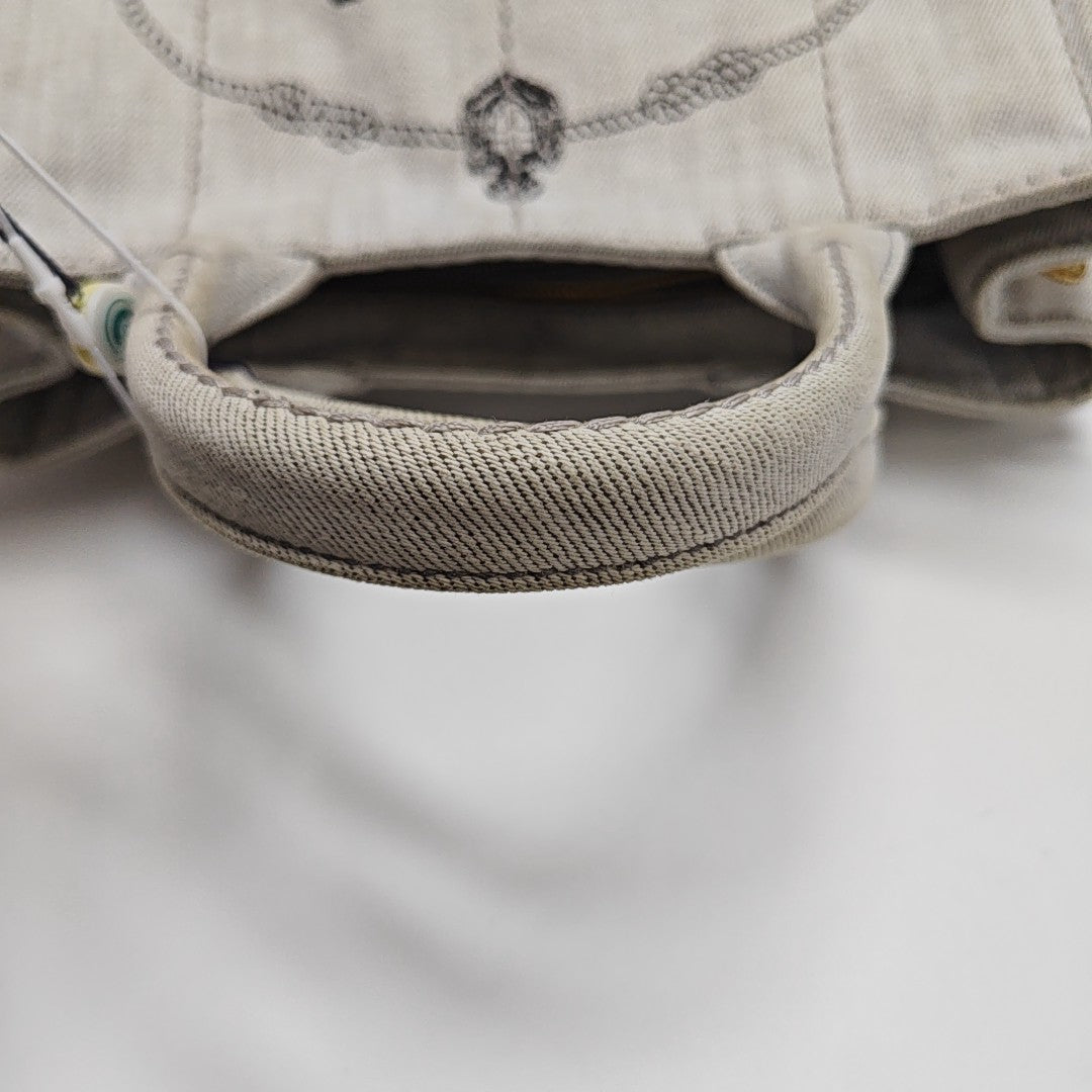 Denim Canvas White