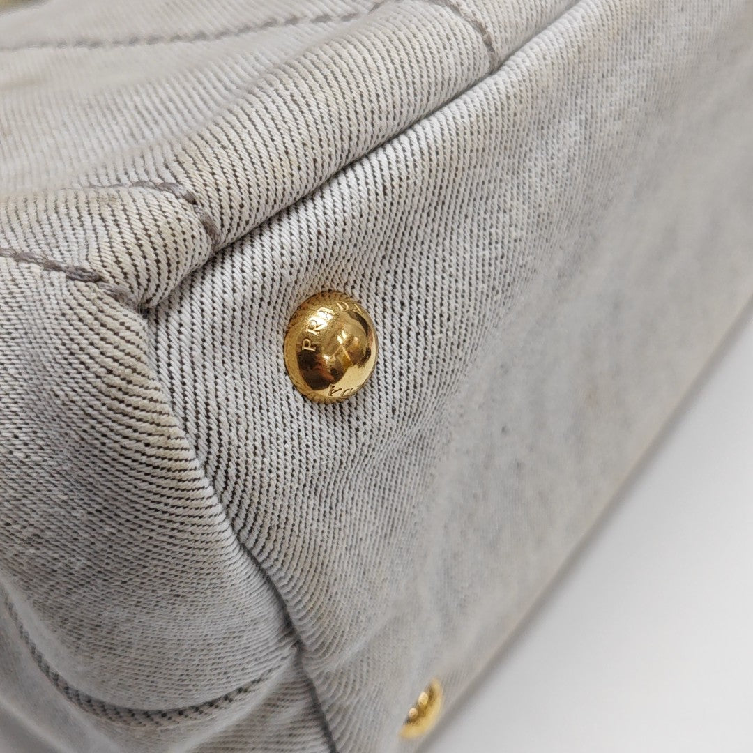 Denim Canvas White