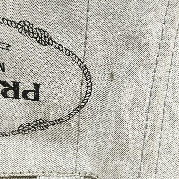 Denim Quilted Denim White