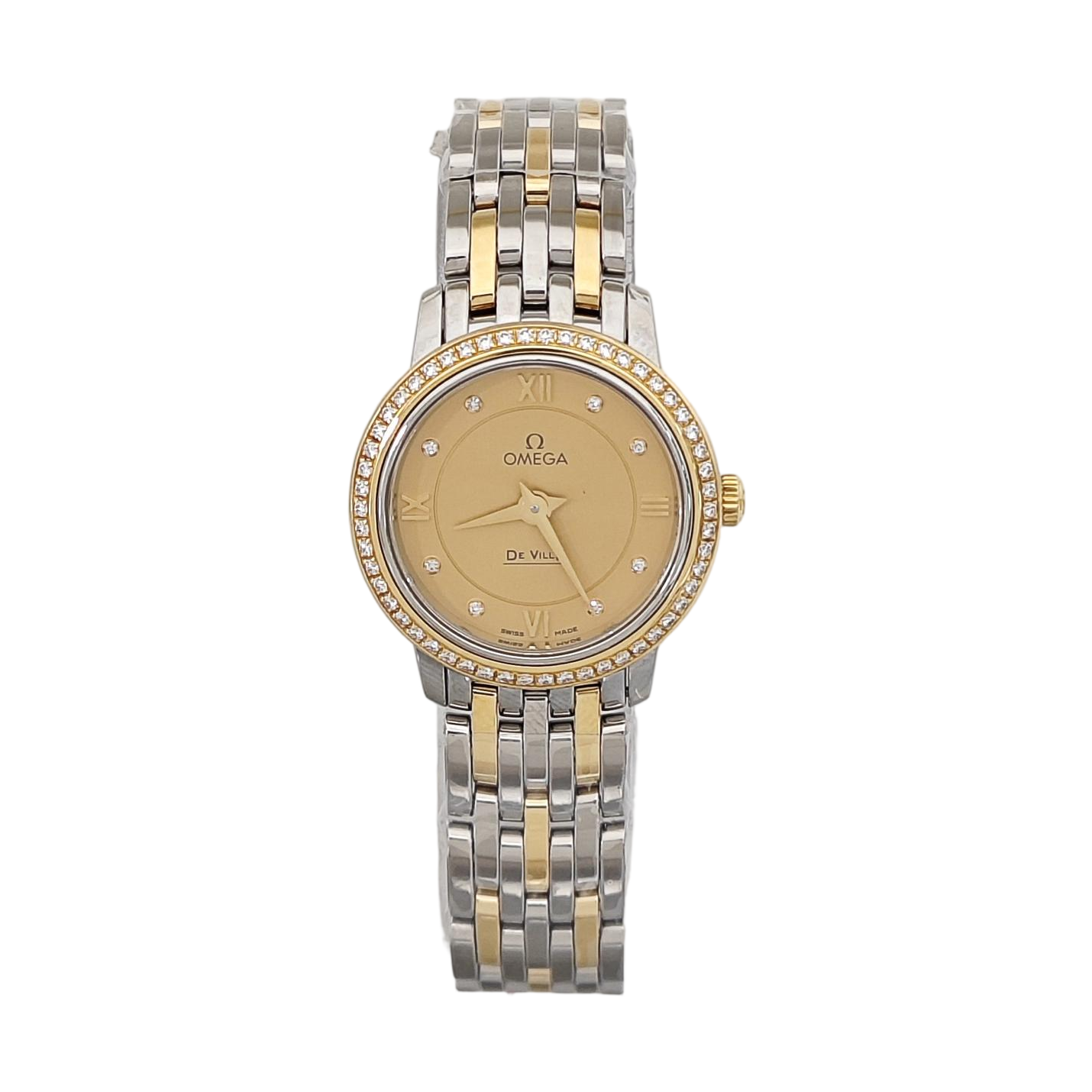 De Ville 24.4mm Gold Quartz Watch