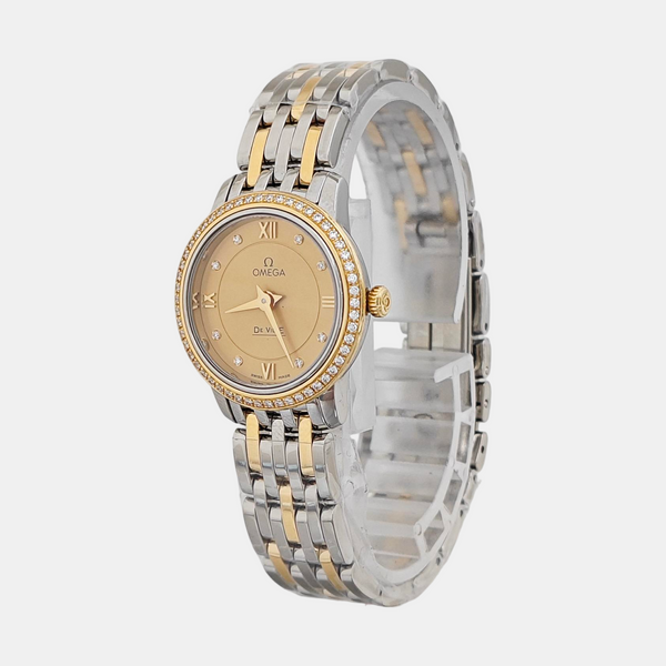 De Ville 24.4mm Gold Quartz Watch