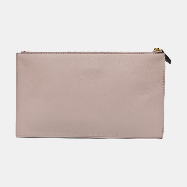 Calfskin Clutch Pink