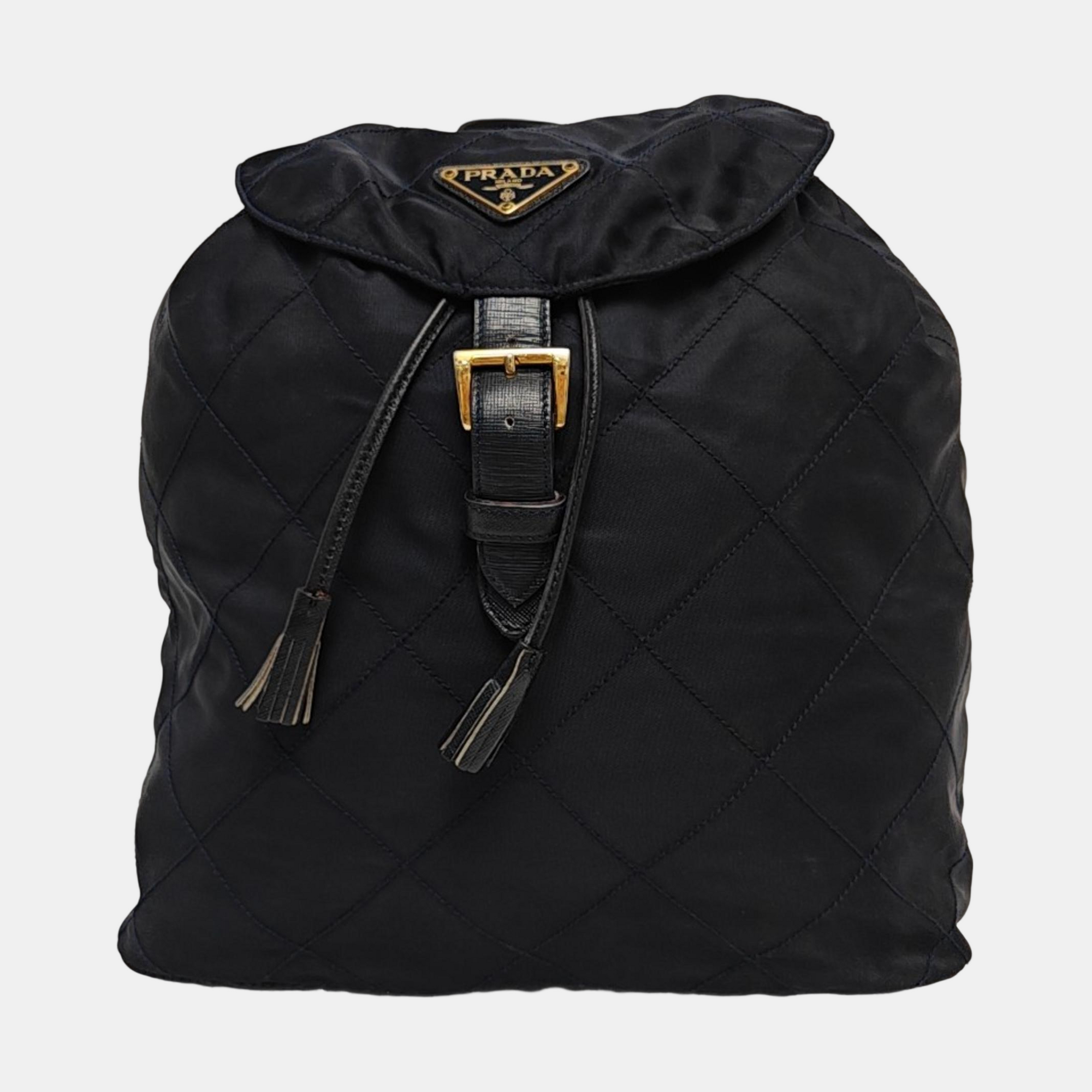 Vela Quilted Nylon Blue