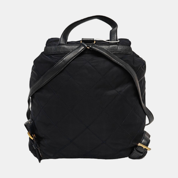 Vela Quilted Nylon Blue