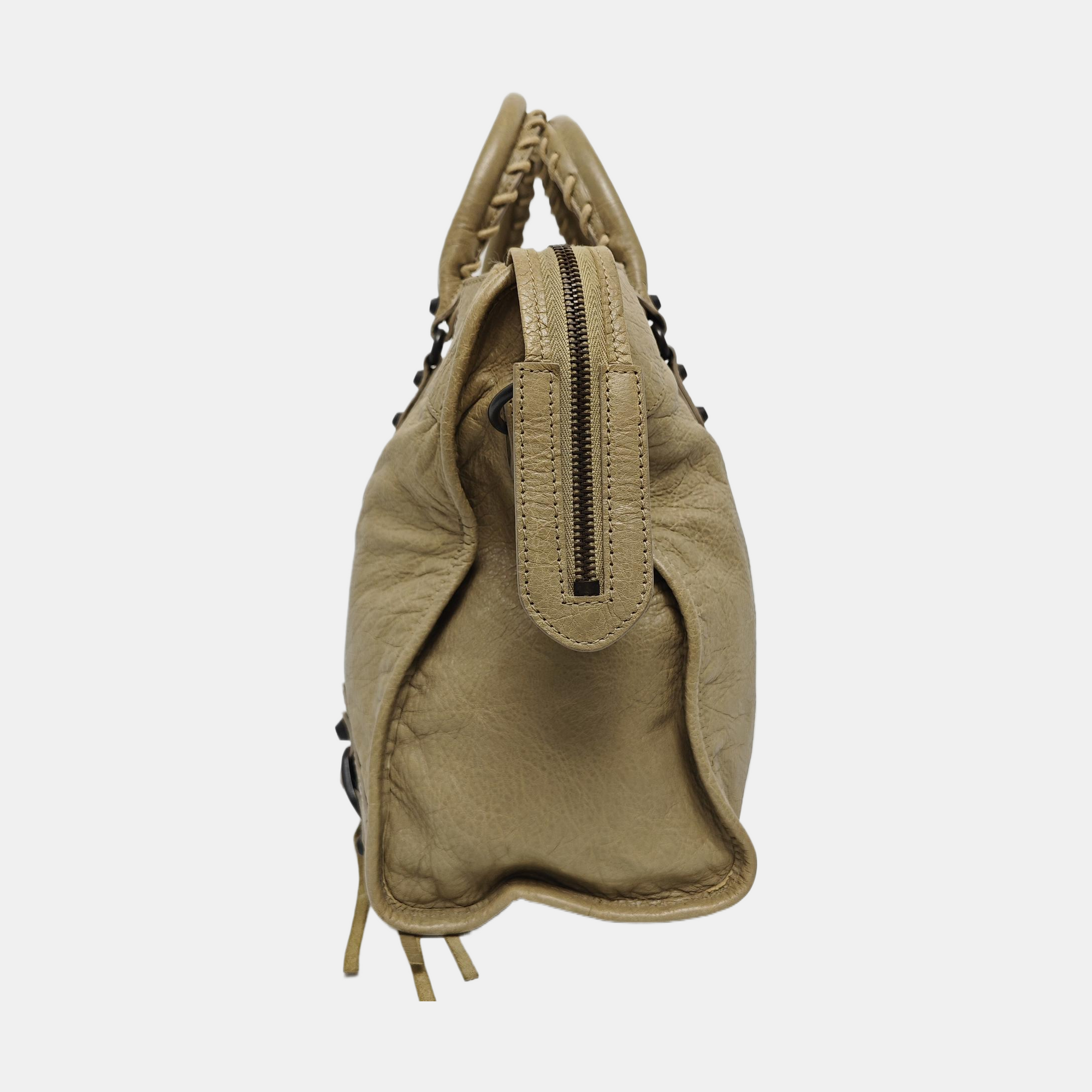 Classic City Medium Lambskin Beige