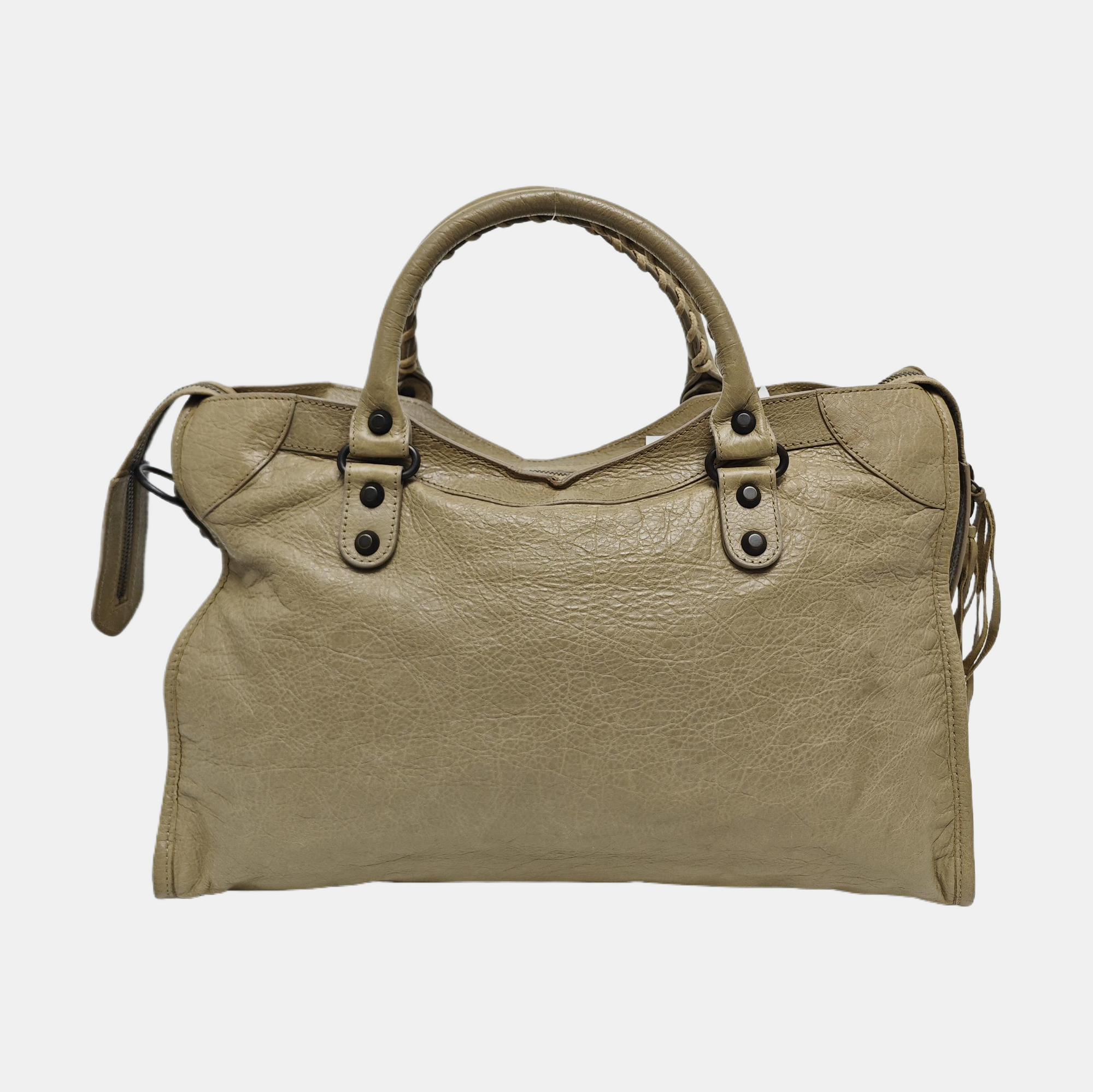 Classic City Medium Lambskin Beige