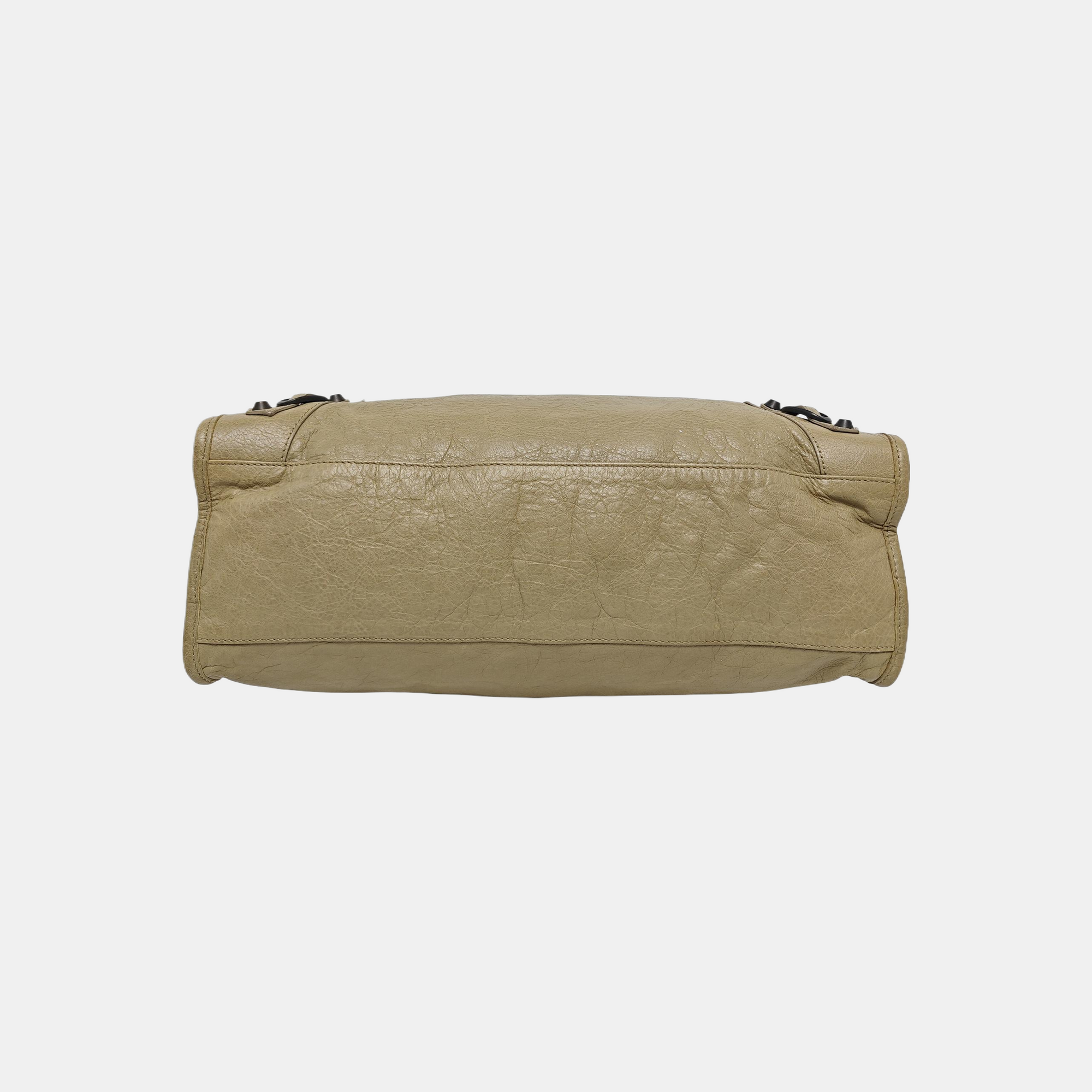 Classic City Medium Lambskin Beige
