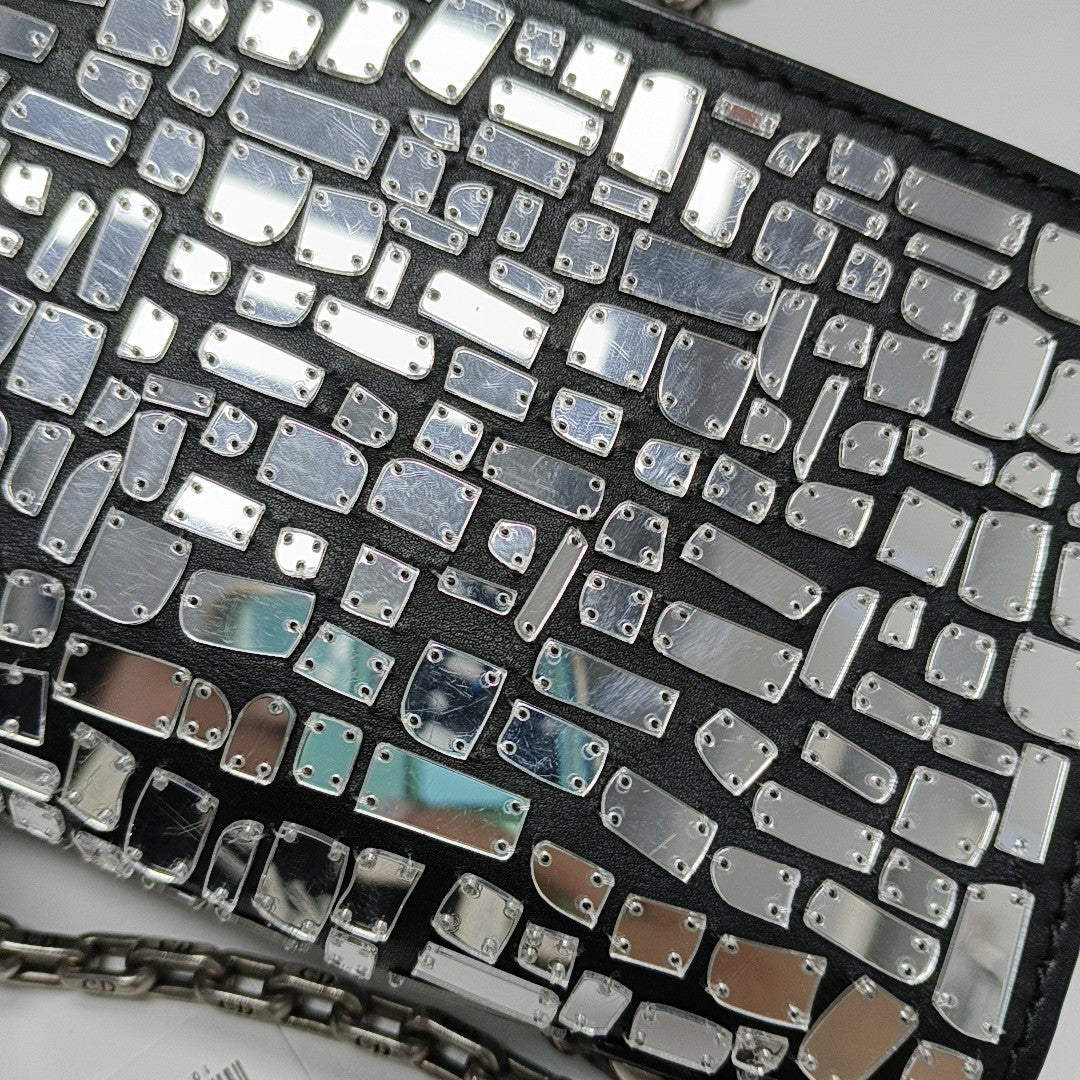 J'adior Calfskin Silver