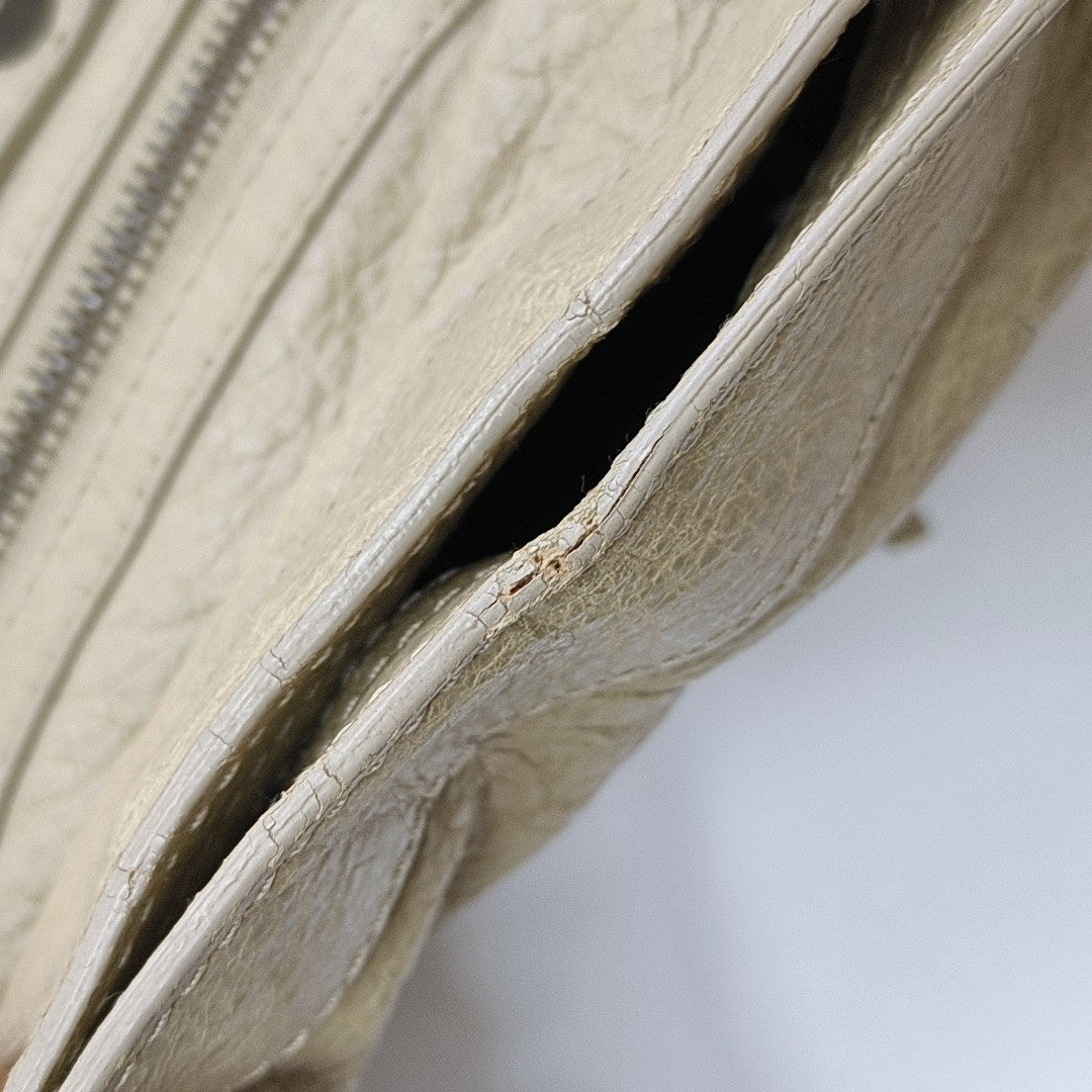 Classic City Medium Lambskin Beige