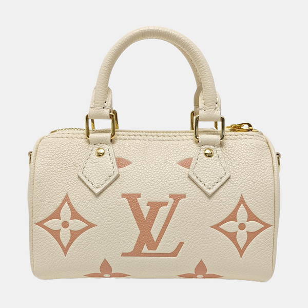 SPEEDY Nano Calfskin Beige