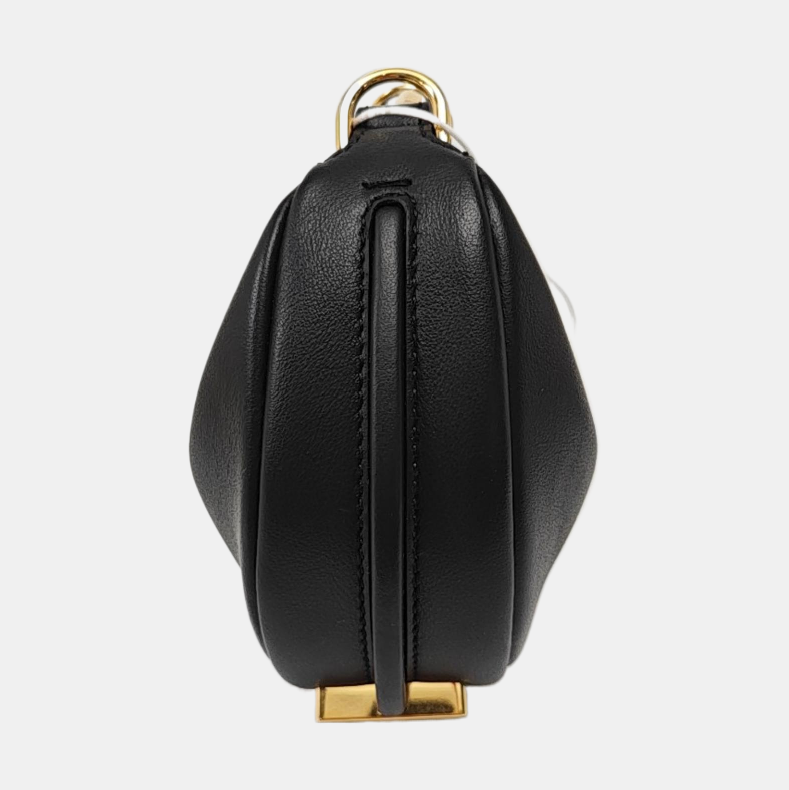 Calfskin Top Handle Bag Black