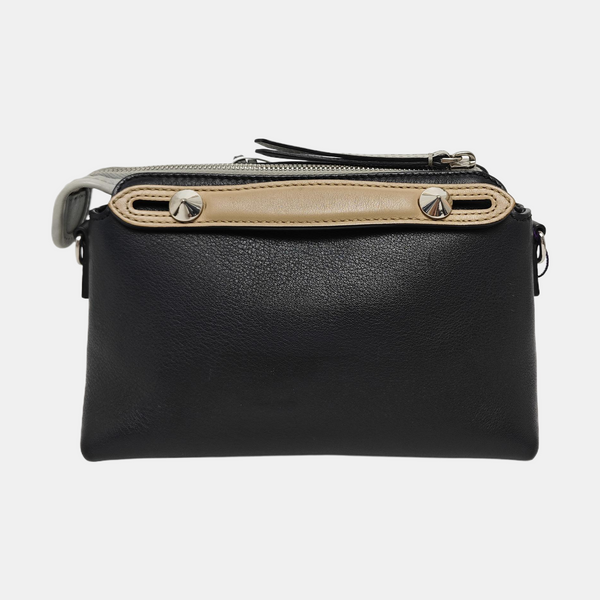 Calfskin Shoulder Bag Black