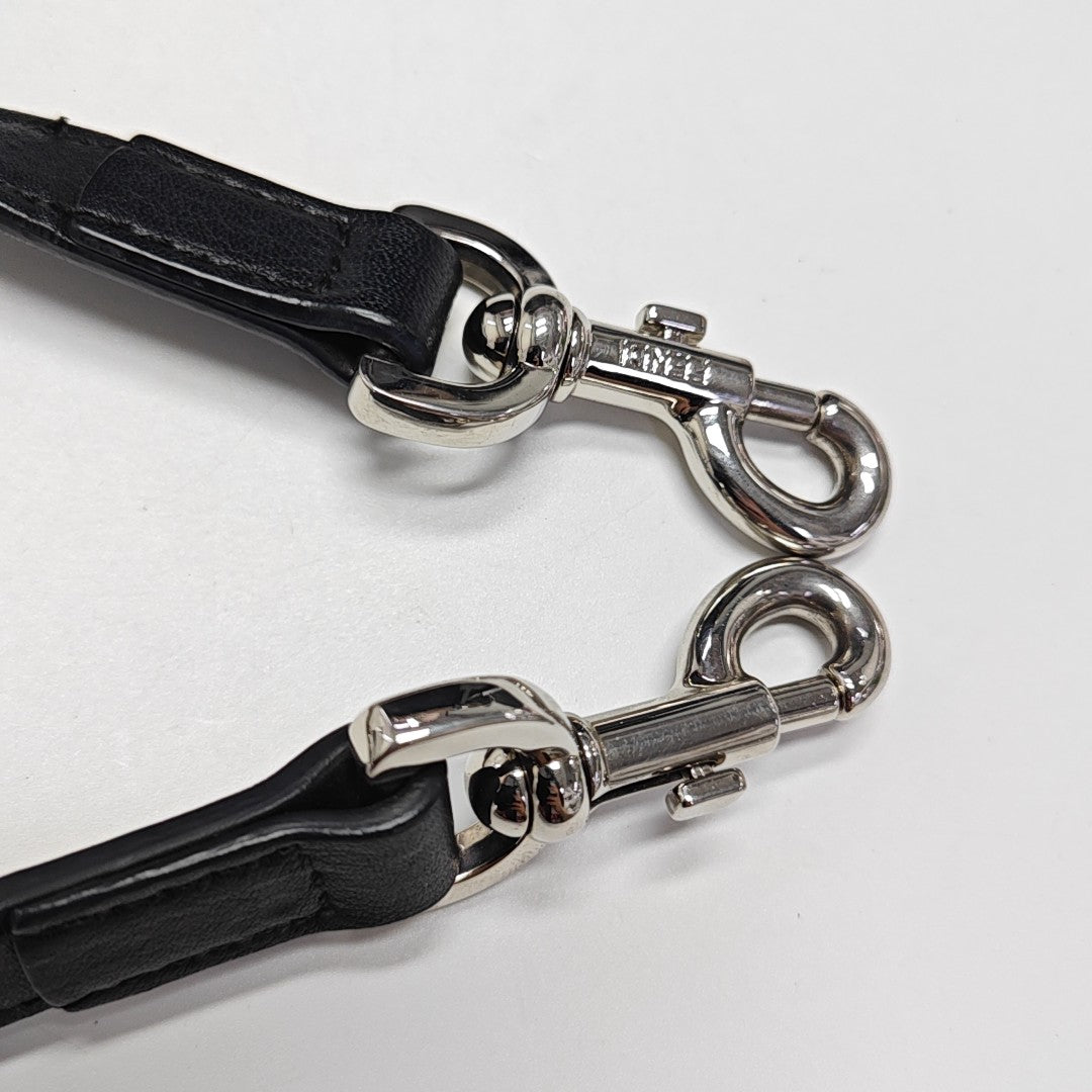 Calfskin Shoulder Bag Black