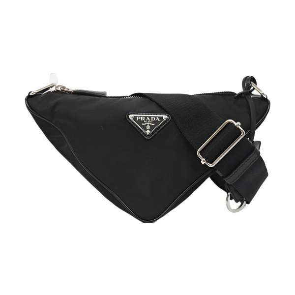 Nylon Shoulder Bag Black