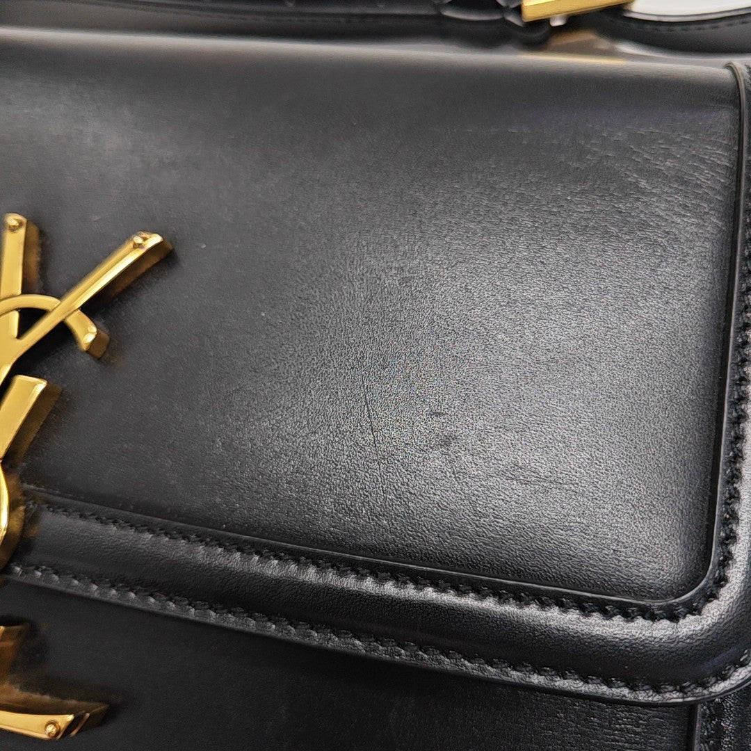 SOLFERINO Medium Calfskin Black