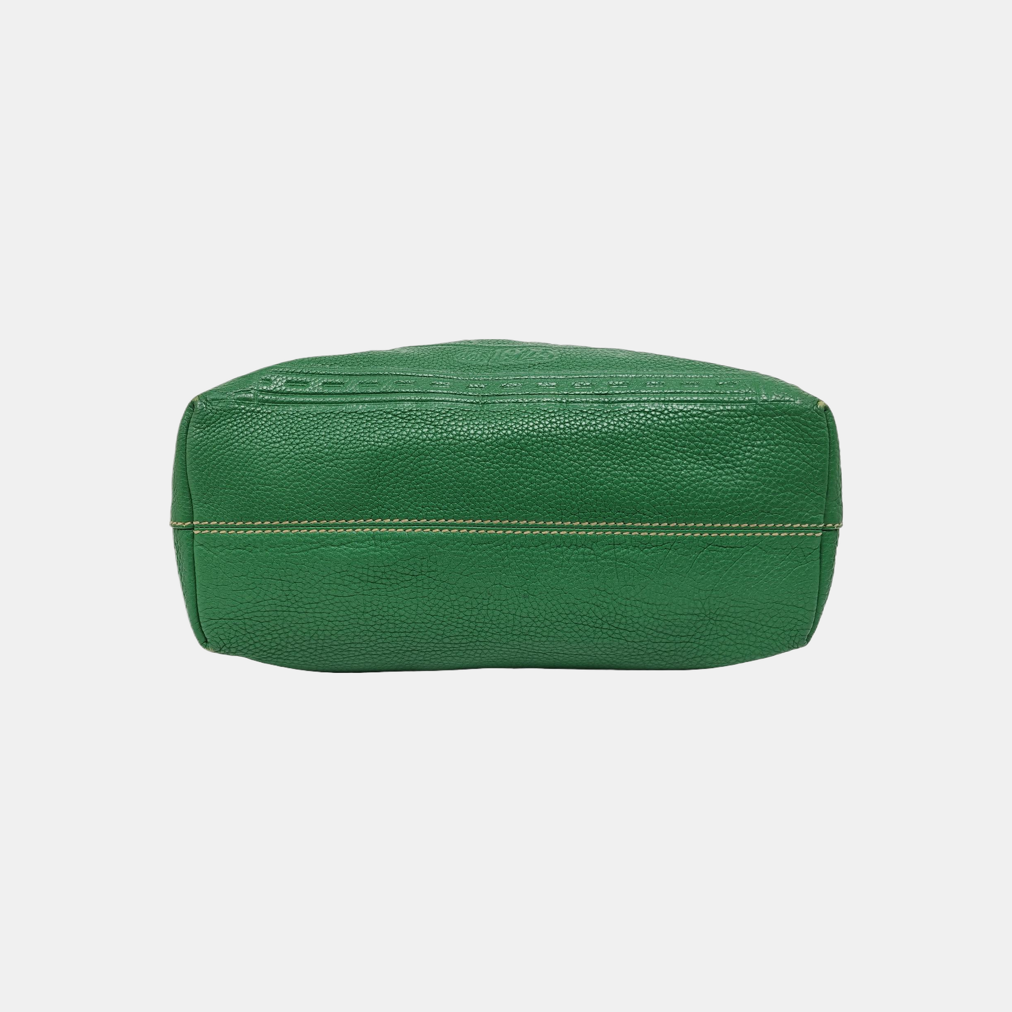 Calfskin Tote Bag Green