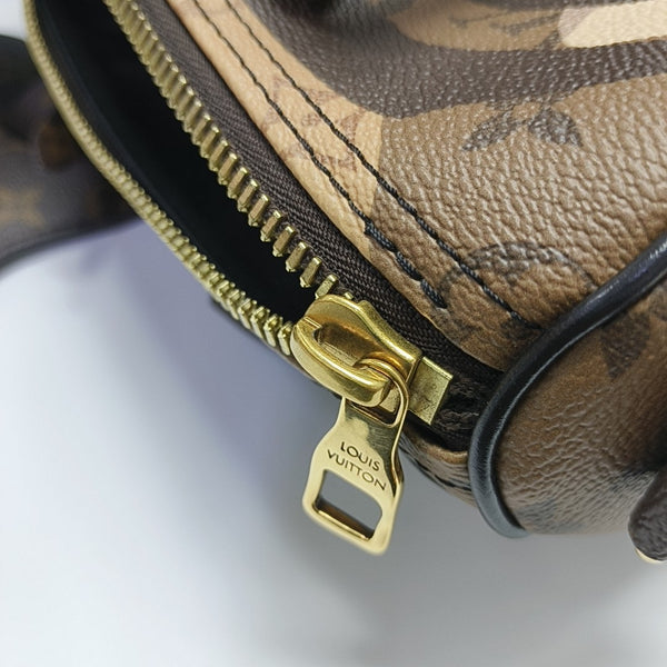 Monogram Coated Canvas Brown