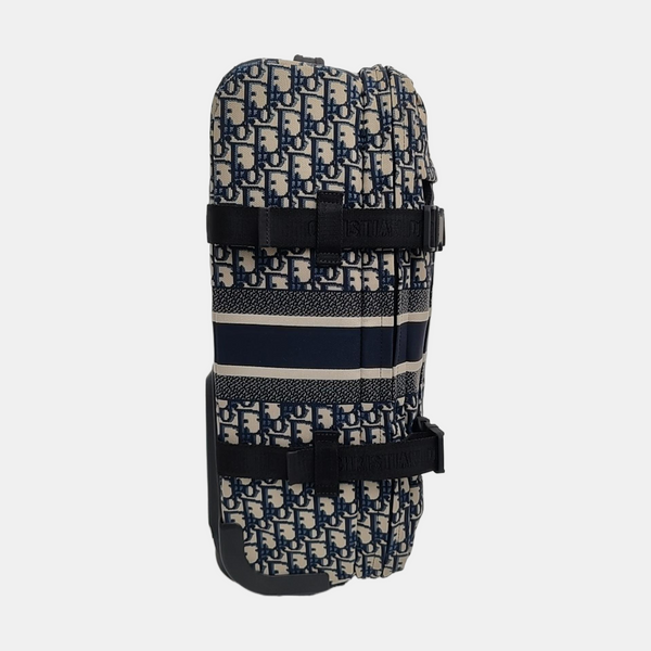 Diortravel Mini Oblique Fabric Blue