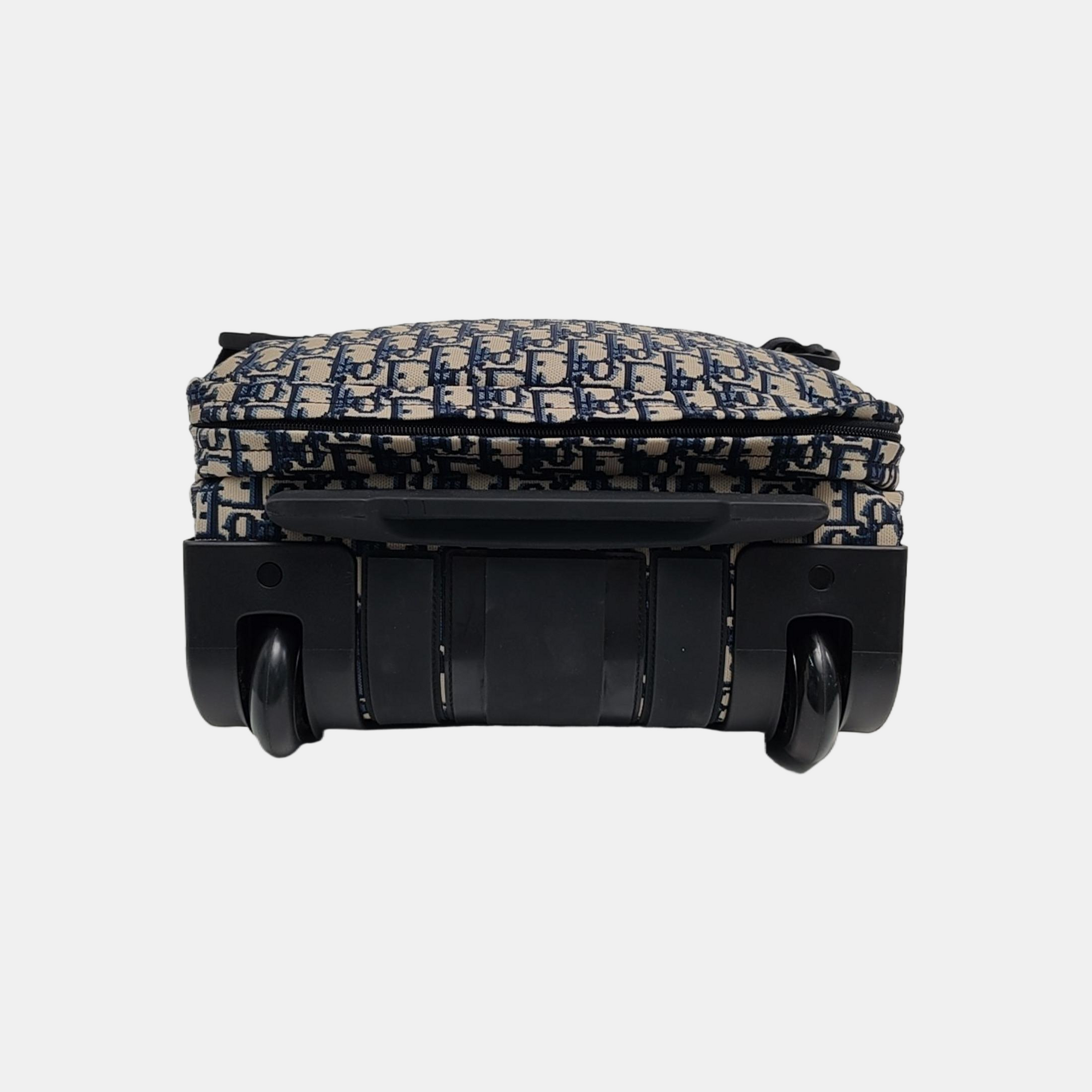 Diortravel Mini Oblique Fabric Blue