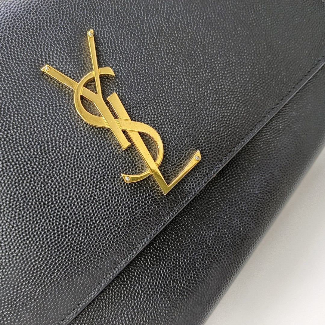 KATE Medium Calfskin Black