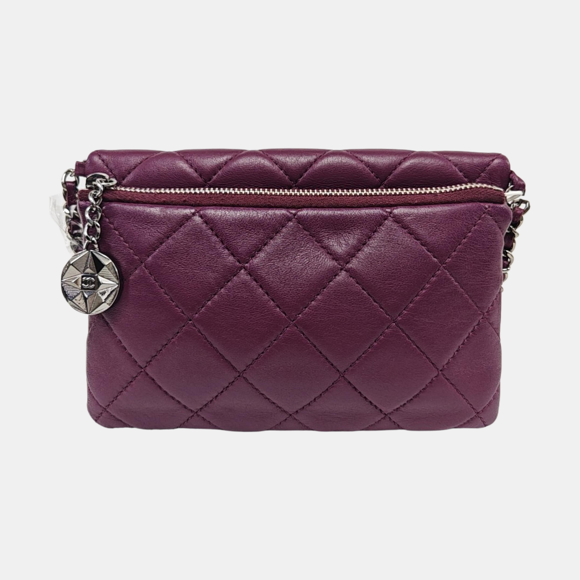 Quilted Lambskin Purple