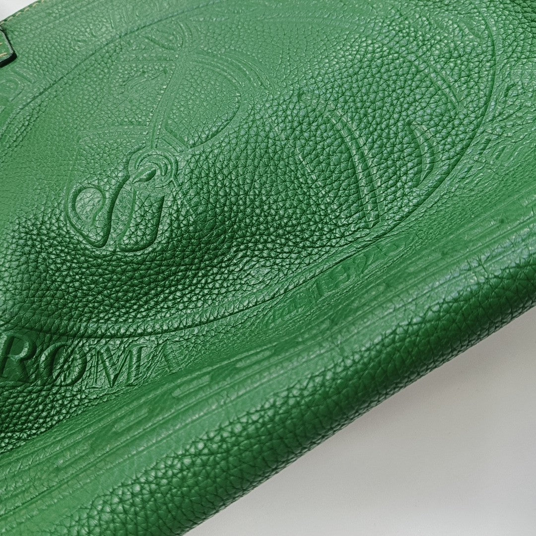 Calfskin Tote Bag Green