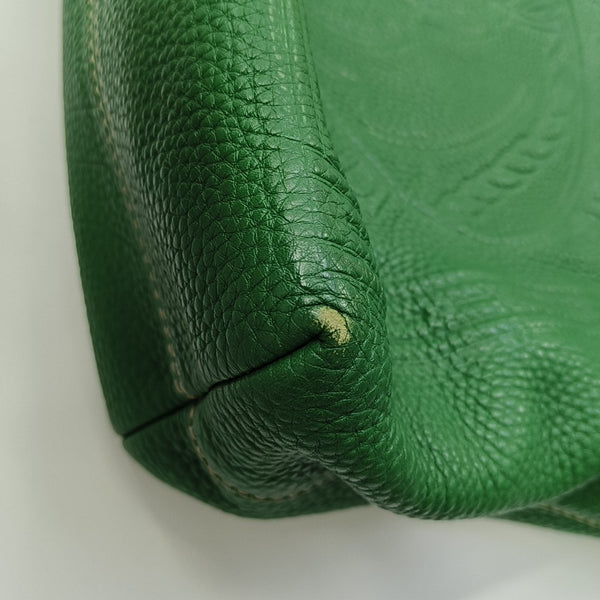 Calfskin Tote Bag Green