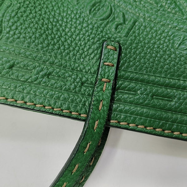 Calfskin Tote Bag Green