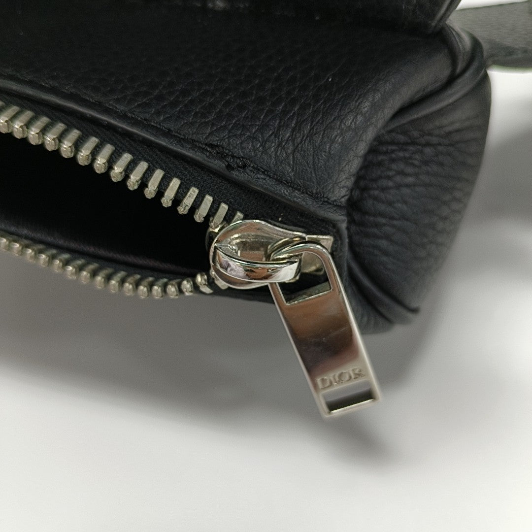 Dior By Erl Medium Calfskin Black