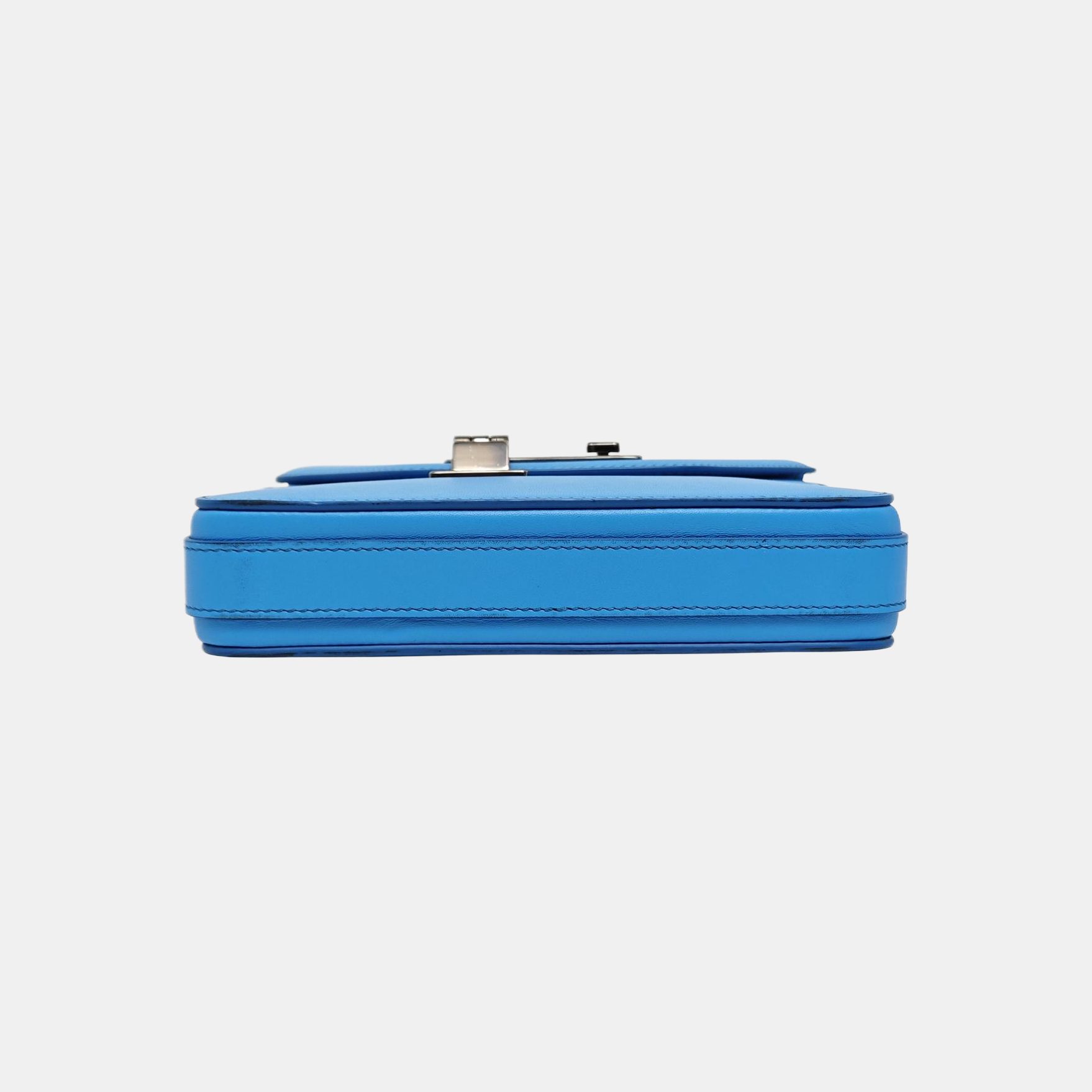 Lock Calfskin Blue