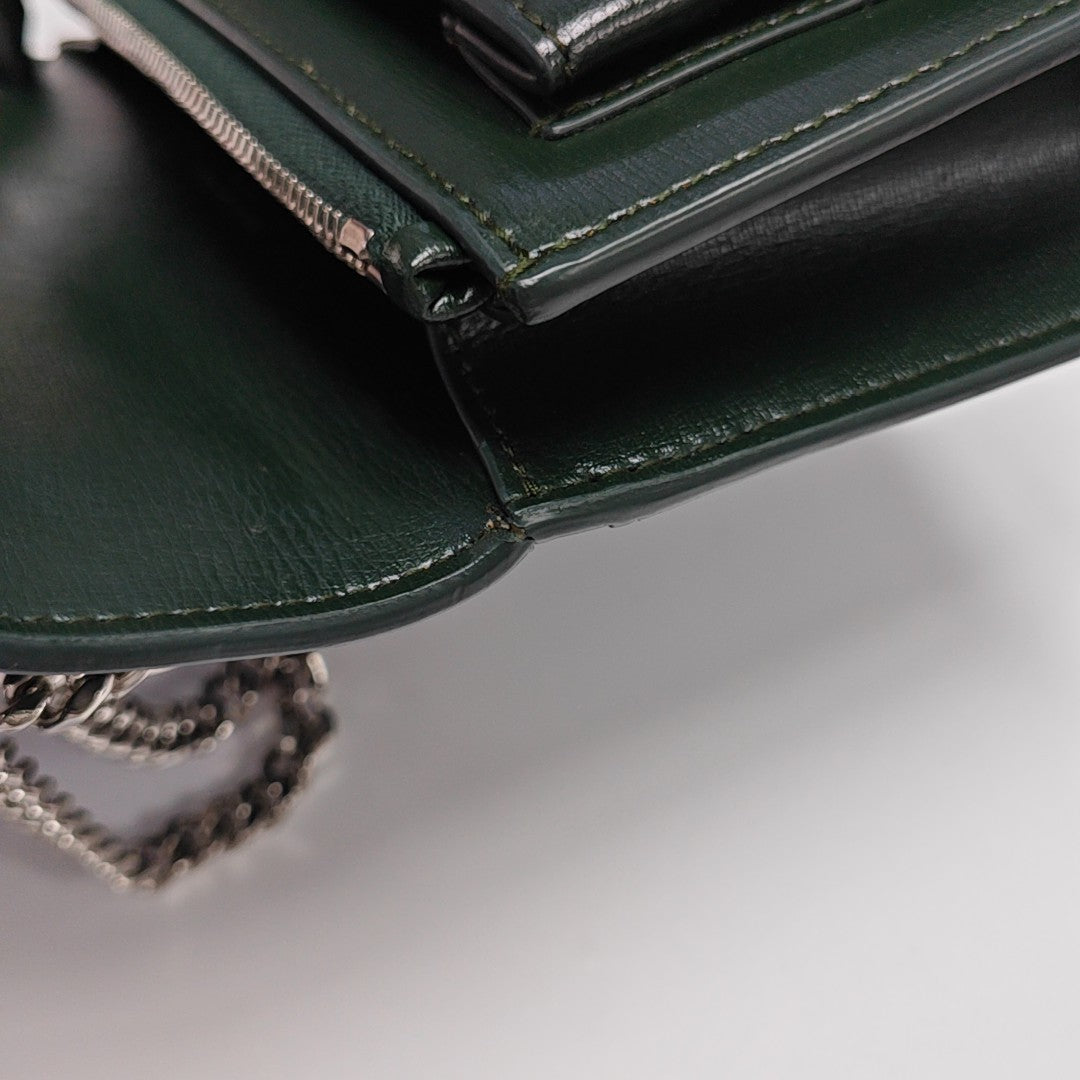 SUNSET Mini Calfskin Green