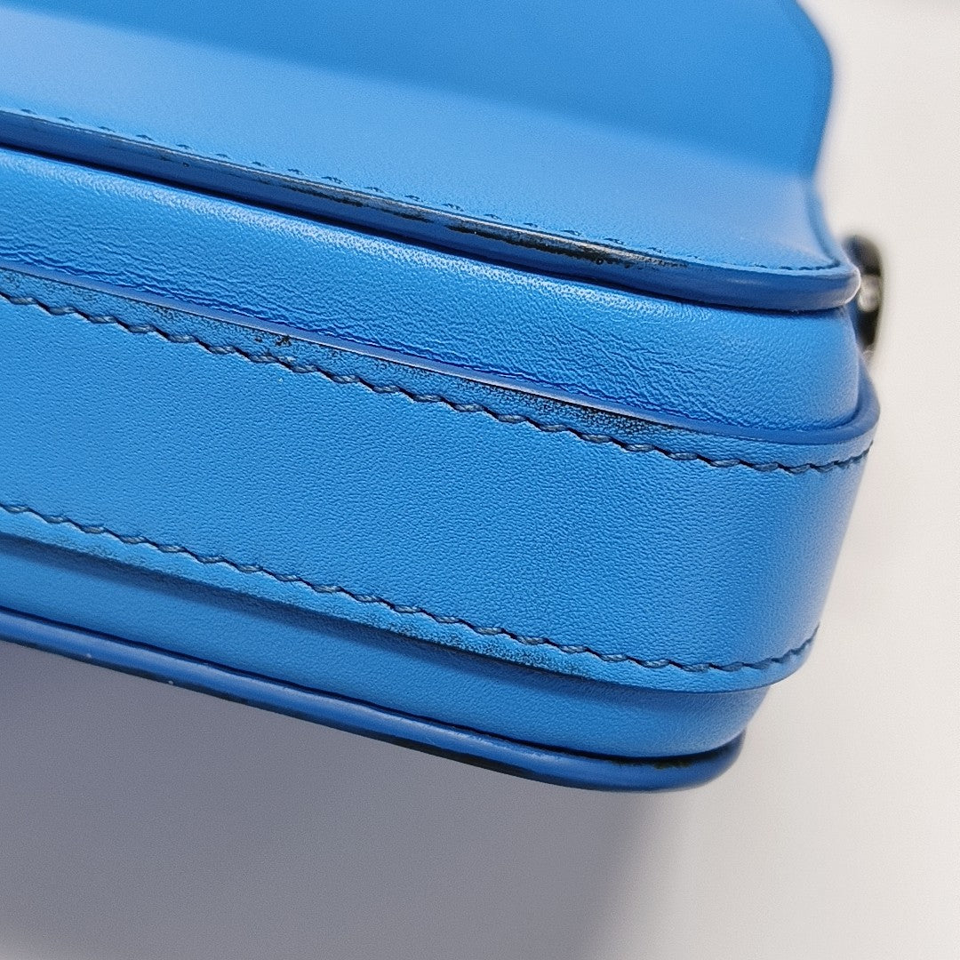 Lock Calfskin Blue