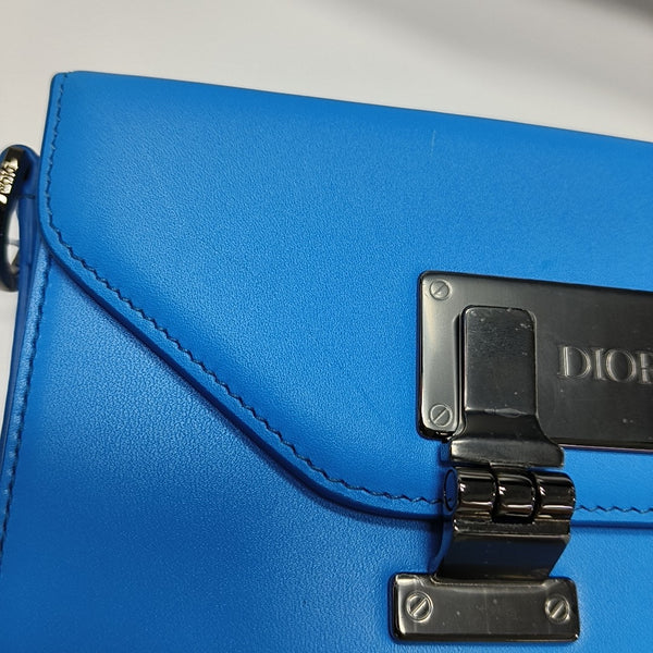 Lock Calfskin Blue