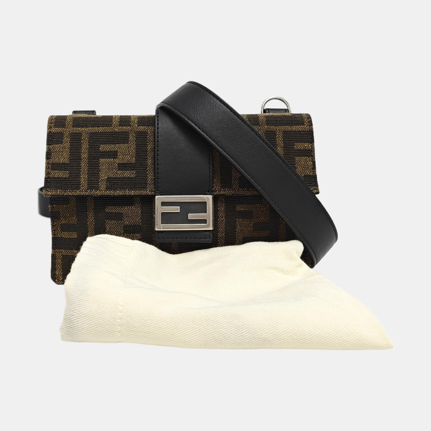 Baguette Mini Canvas Brown