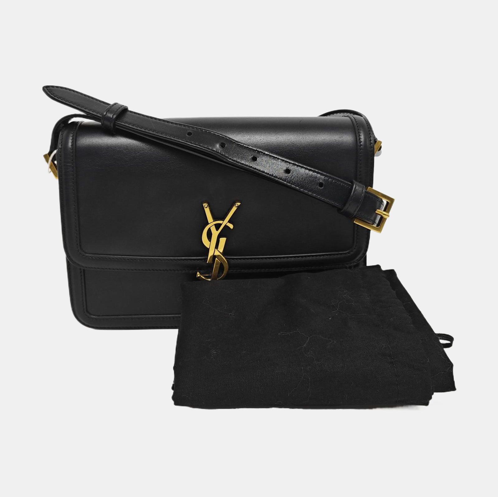 SOLFERINO Medium Calfskin Black