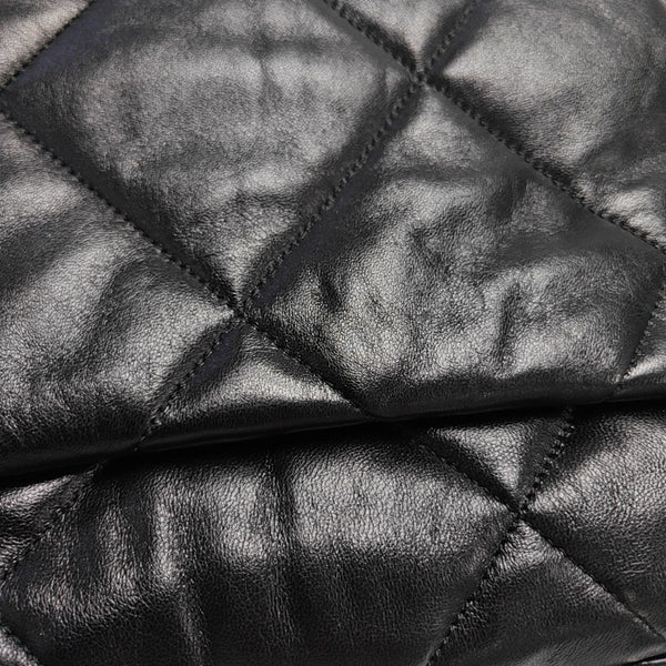 CHANEL 19 Small Quilted Lambskin Black