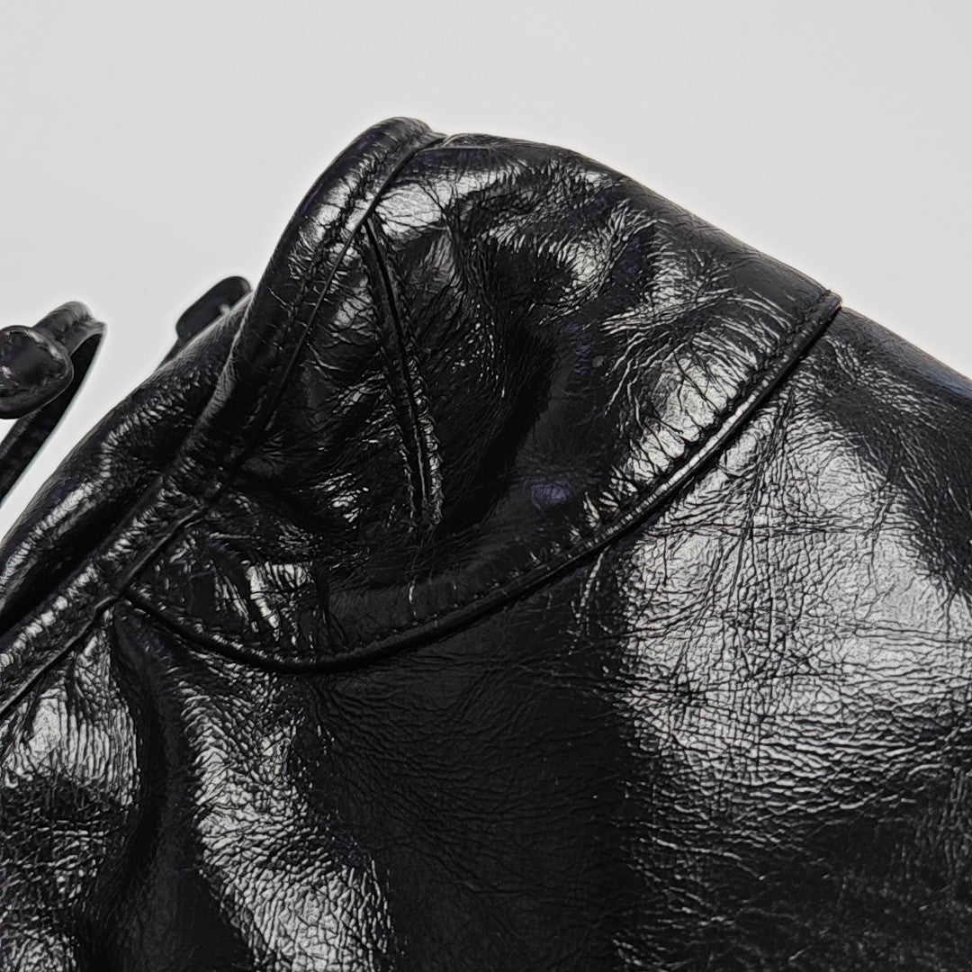 Bonnie Medium Calfskin Black
