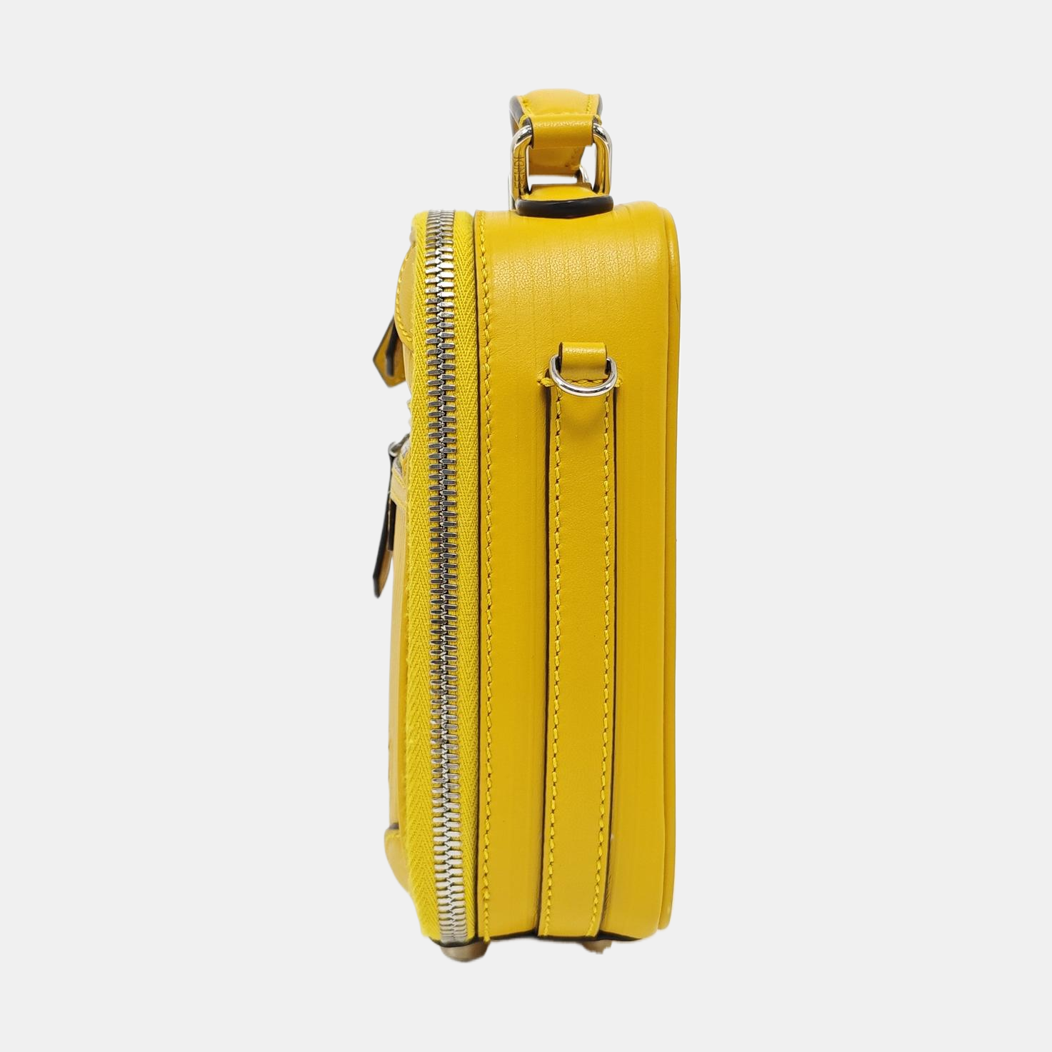 Calfskin Shoulder Bag Mini Yellow