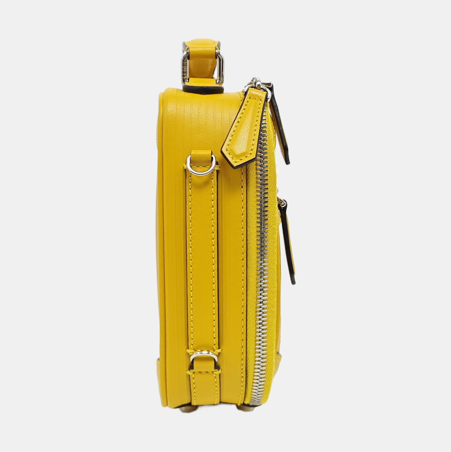 Calfskin Shoulder Bag Mini Yellow