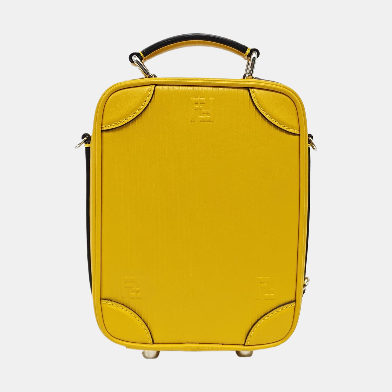 Calfskin Shoulder Bag Mini Yellow
