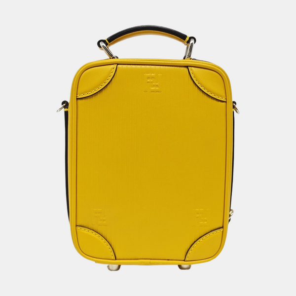 Calfskin Shoulder Bag Mini Yellow