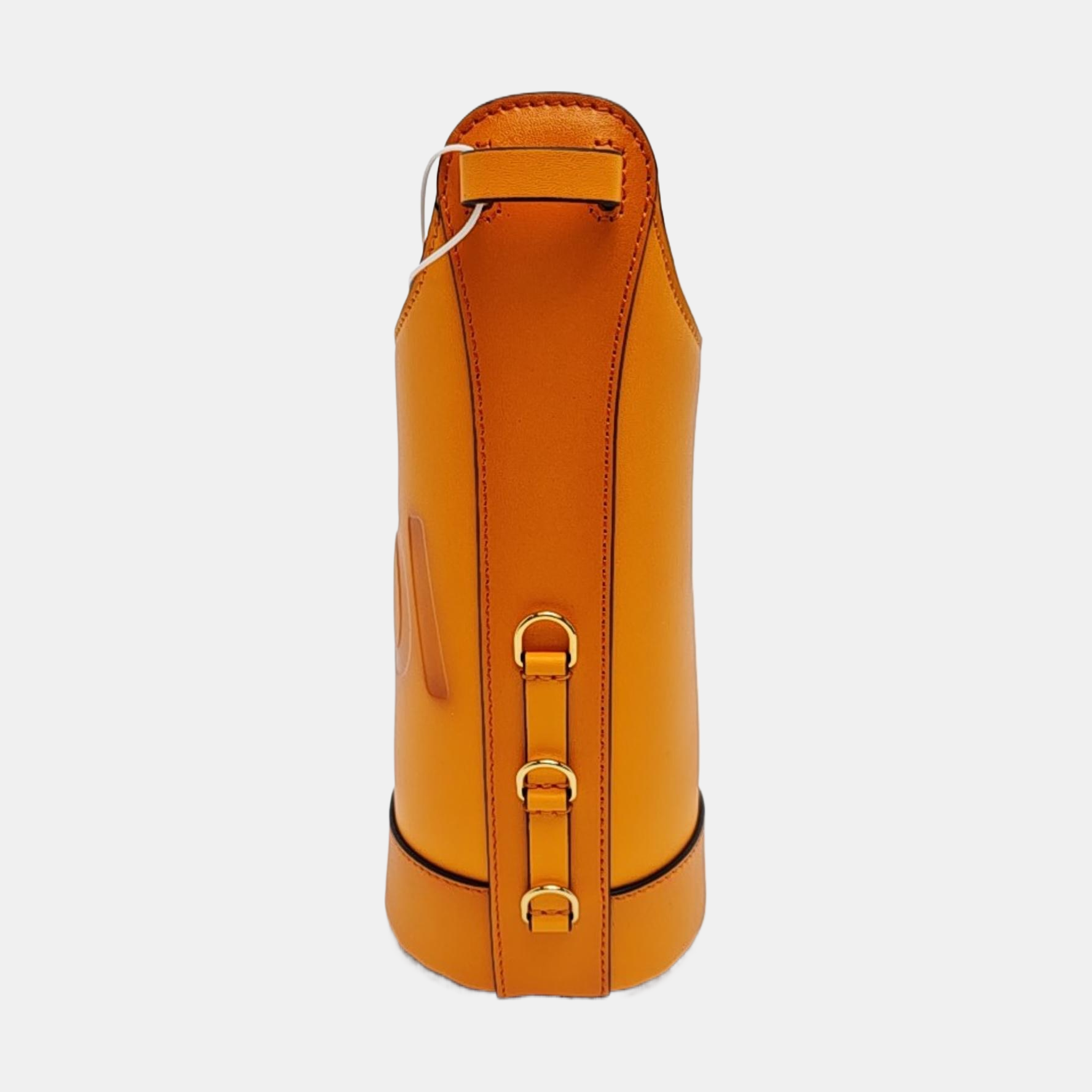 Calfskin Bucket Bag Orange