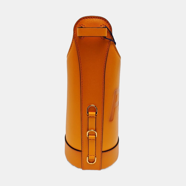 Calfskin Bucket Bag Orange