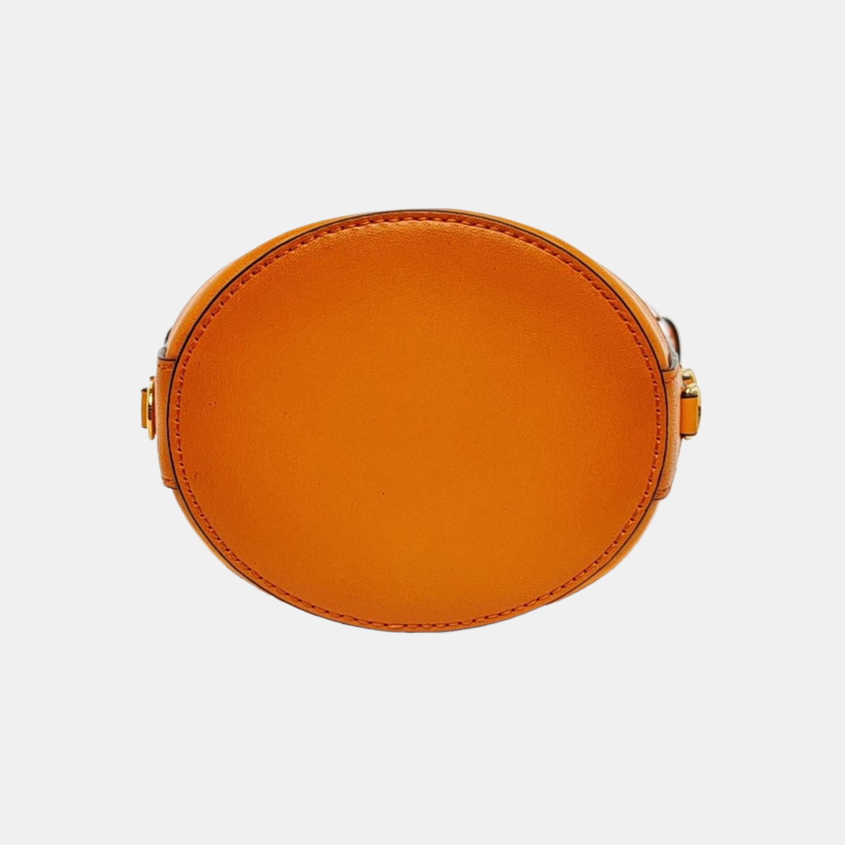 Calfskin Bucket Bag Orange