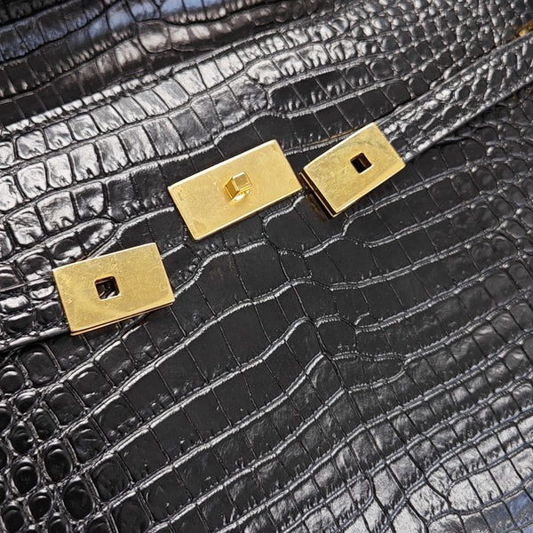 MANHATTAN Calfskin Black