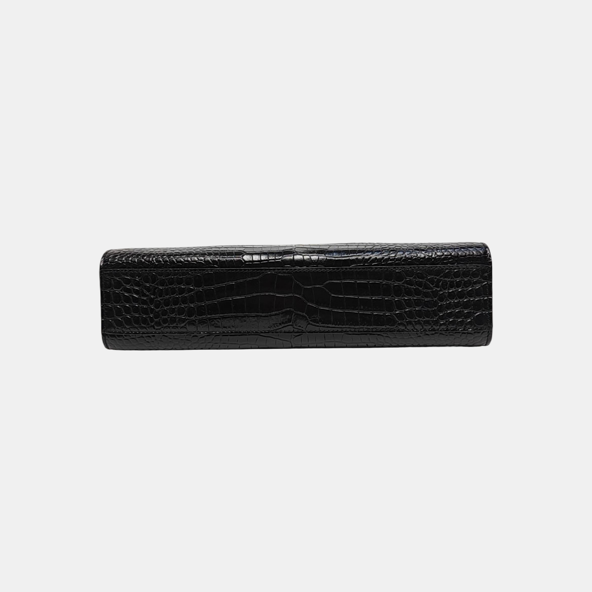 MANHATTAN Medium Calfskin Black