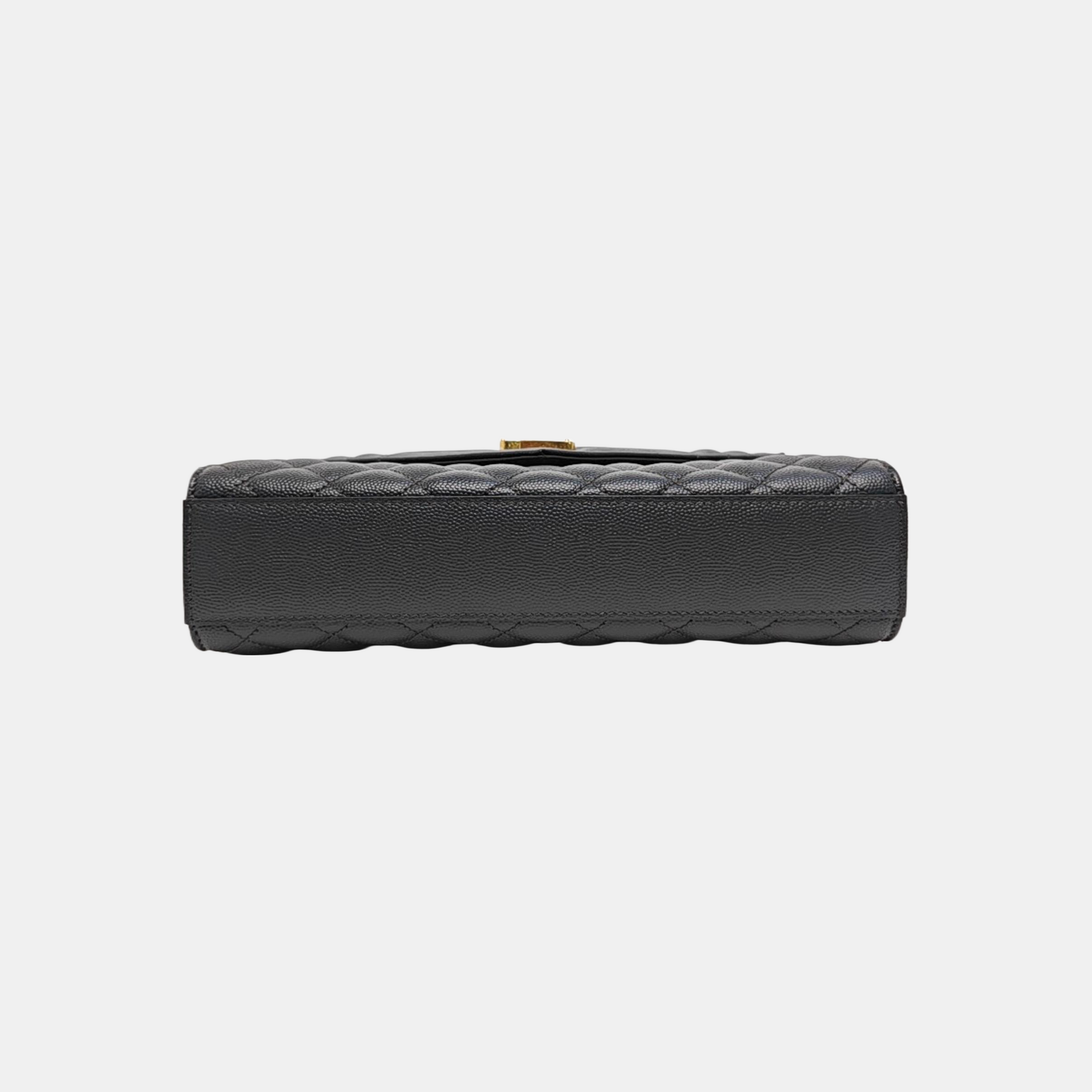 ENVELOPE Medium Quilted Calfskin Gray